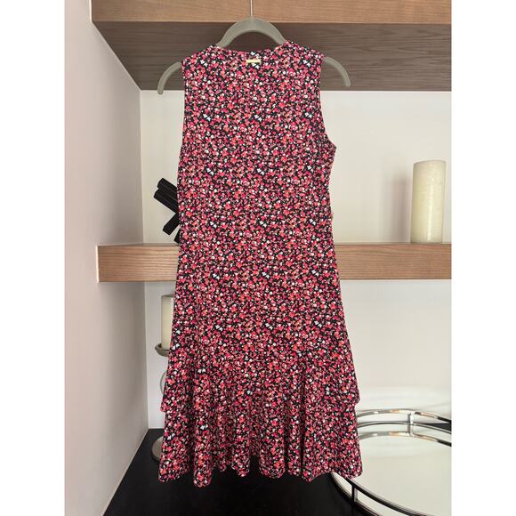 MICHAEL Michael Kors Wildflower Flounce Sleeveless Dress - Picture 6 of 7